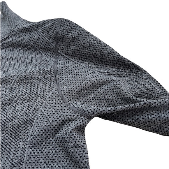 Lorna Jane Active Seamless Gray Charcoal‎ Athletic Zip Jacket Sweater - Picture 8 of 15